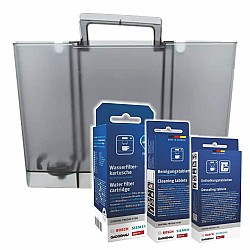 Bosch Onderhoudsset Koffiemachine Waterreservoir + Waterfilter + Ontkalker + Reiniger 00672049